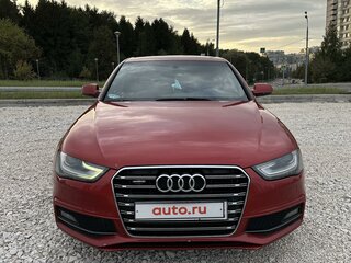 2012 Audi A4 IV (B8) Рестайлинг, красный, 1299000 рублей, вид 1
