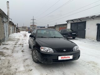 2008 Kia Spectra I Рестайлинг 2, чёрный, 270000 рублей, вид 4