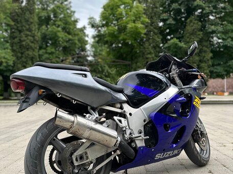 2000 Suzuki GSX-R 750, синий, 410000 рублей, вид 2