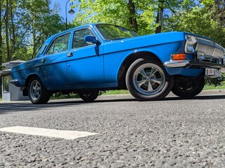 1977 ГАЗ 24 «Волга» 24 I (24), синий, 3000000 рублей, вид 1