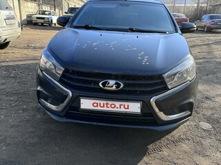 2017 Lada (ВАЗ) Vesta I, чёрный, 820000 рублей, вид 3