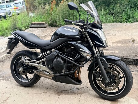 2011 Kawasaki ER-6N, чёрный, 630000 рублей, вид 3