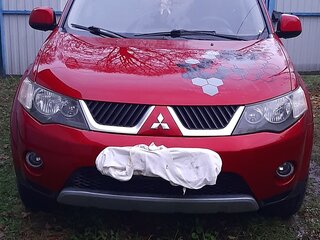 2008 Mitsubishi Outlander II, пурпурный, 860000 рублей, вид 1