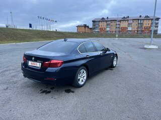 2016 BMW 5 серии 520d VI (F10/F11/F07) Рестайлинг, синий, 2750000 рублей, вид 5