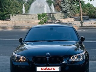 2009 BMW 5 серии 525i V (E60/E61) Рестайлинг, синий, 1800000 рублей, вид 3