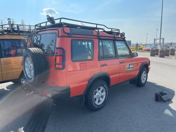 2002 Land Rover Discovery II, оранжевый, 1650000 рублей - вид 6