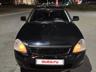 2011 Lada (ВАЗ) Priora I, чёрный, 350000 рублей, вид 1