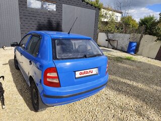 2003 Skoda Fabia I, синий, 350000 рублей, вид 4