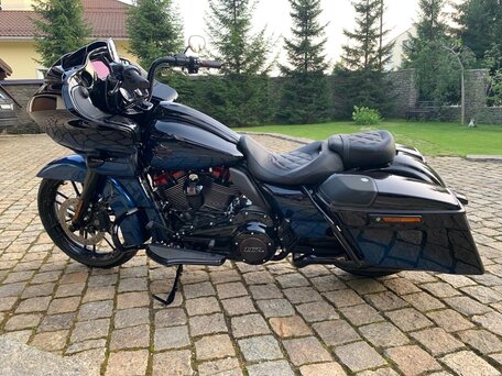 2019 Harley-Davidson CVO Road Glide, синий, 3600000 рублей, вид 1
