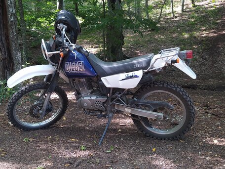 2002 Suzuki Djebel 200, синий, 250000 рублей, вид 1