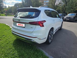 2021 Hyundai Santa Fe IV Рестайлинг, белый, 3800000 рублей, вид 4