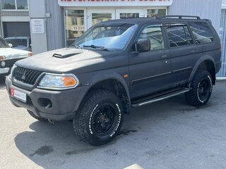 2002 Mitsubishi Pajero Sport I, чёрный, 615000 рублей, вид 2