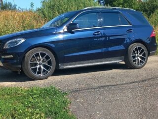 2014 Mercedes-Benz M-Класс 350 CDI III (W166), синий, 2850000 рублей, вид 4