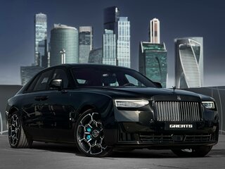2025 Rolls-Royce Ghost Black Badge II Рестайлинг (Series II), чёрный, 43000000 рублей, вид 3