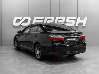 2015 Toyota Camry VII (XV50) Рестайлинг, чёрный, 1800000 рублей, вид 2