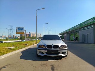 2002 BMW 3 серии 330xd IV (E46) Рестайлинг, серебристый, 1000000 рублей, вид 5