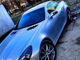2005 Mercedes-Benz SLK-Класс 350 II (R171), серебристый, 1400000 рублей, вид 2