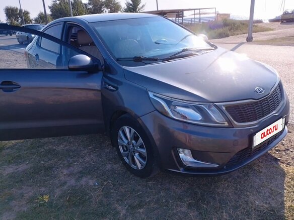 2012 Kia Rio 4-speed III, серый, 819000 рублей
