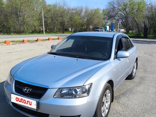 2007 Hyundai Sonata V (NF), серебристый, 1200000 рублей, вид 1