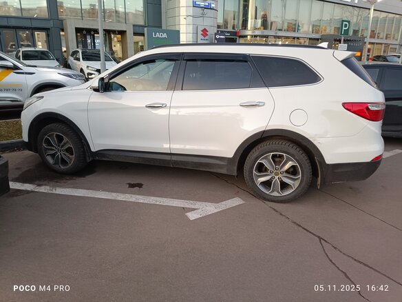 2015 Hyundai Santa Fe Grand III, белый, 2100000 рублей - вид 4