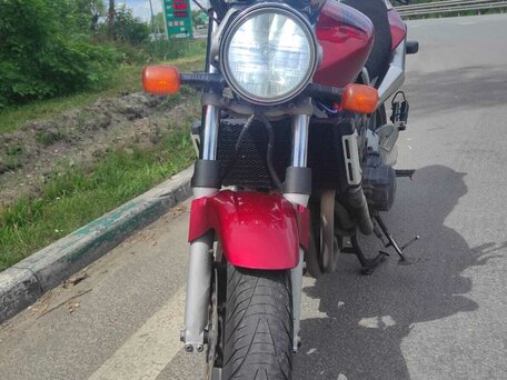 2006 Honda CB 900F Hornet, пурпурный, 530000 рублей, вид 4