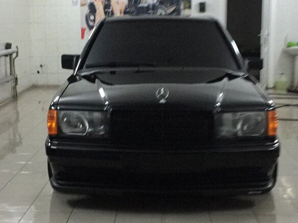 1984 Mercedes-Benz 190 (W201), чёрный, 1100000 рублей