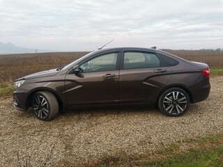 2016 Lada (ВАЗ) Vesta I, коричневый, 860000 рублей, вид 5