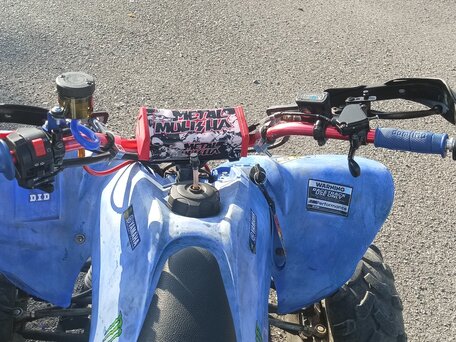 2014 Motoland ATV 125S, синий, 70000 рублей, вид 4