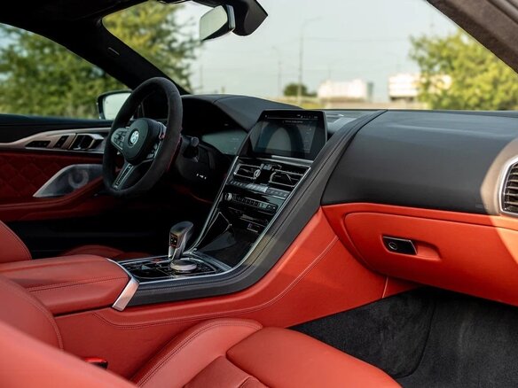 2020 BMW M8 Competition I (F91/F92/F93), синий - вид 17