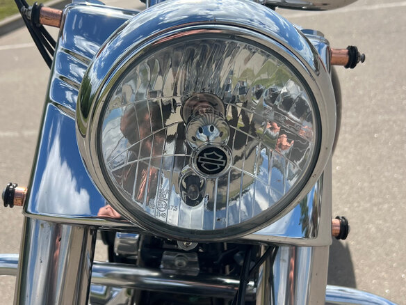 2007 Harley-Davidson Fat Boy, чёрный, 1100000 рублей - вид 13