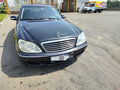 2004 Mercedes-Benz S-Класс 350 Long IV (W220) Рестайлинг, чёрный, 1200000 рублей - вид 1