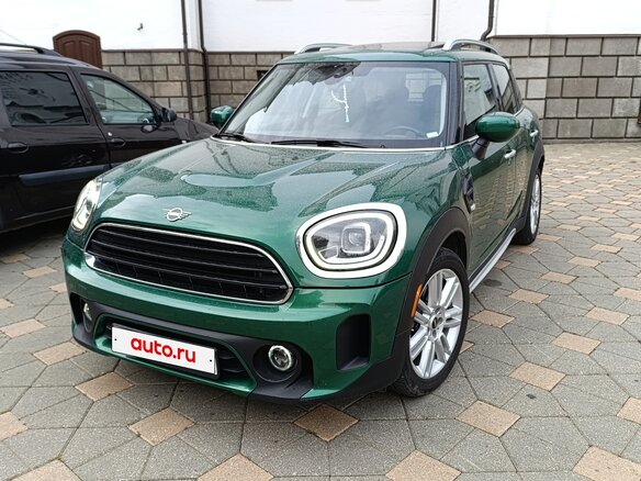 2021 Mini Countryman Cooper II Рестайлинг, зелёный, 2350000 рублей - вид 4