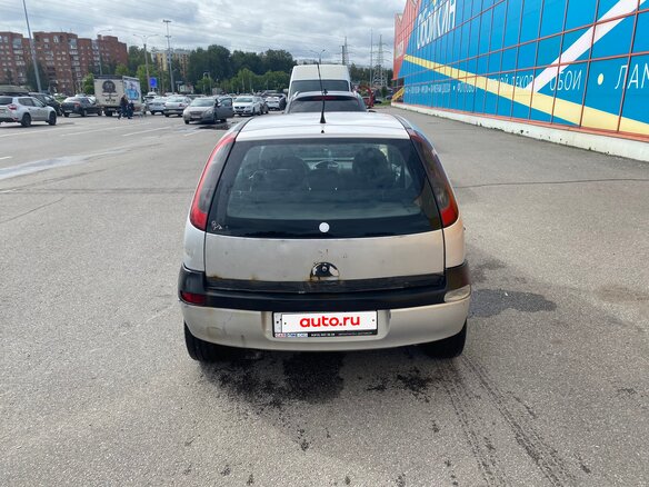 2002 Opel Corsa C, серебристый, 140000 рублей - вид 2