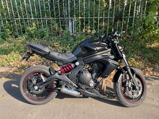 2015 Kawasaki ER-6N, чёрный, 470000 рублей, вид 1