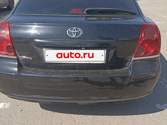 2004 Toyota Avensis II, чёрный, 720000 рублей - вид 3