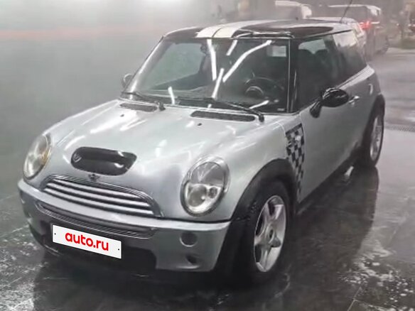2003 Mini Hatch Cooper S I (R50), серый, 800000 рублей
