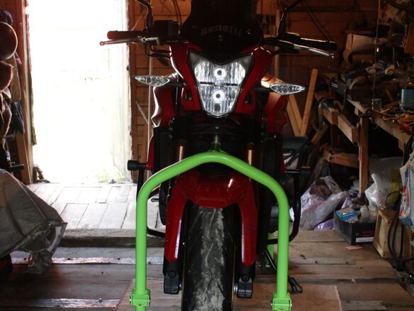 2013 Stels 600 Benelli, красный, 440000 рублей - вид 9