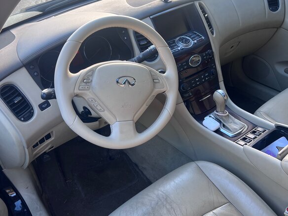 2008 Infiniti EX EX35 5-speed I (J50), чёрный, 1150000 рублей - вид 5