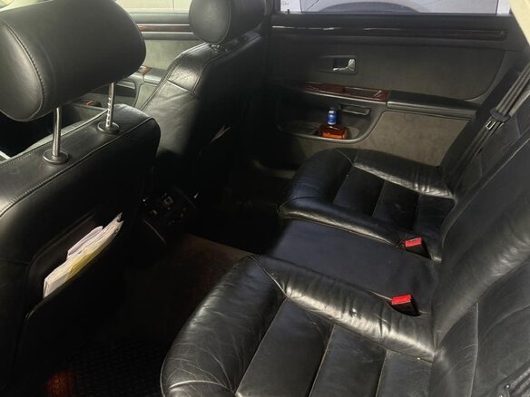2002 Audi A8 Long I (D2) Рестайлинг, чёрный, 1170000 рублей - вид 16