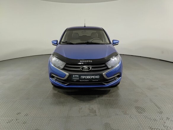 2020 Lada (ВАЗ) Granta I Рестайлинг, синий - вид 1