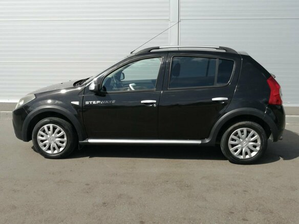 2012 Renault Sandero Stepway I, чёрный - вид 3