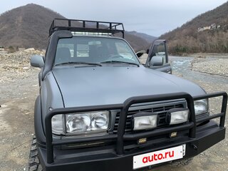 1996 Toyota Land Cruiser 80 Series Рестайлинг, серый, 1800000 рублей, вид 5