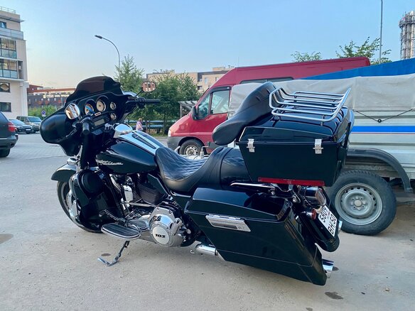 2007 Harley-Davidson Street Glide, чёрный, 850000 рублей - вид 4