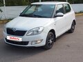 2013 Skoda Fabia II Рестайлинг, белый