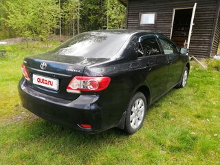 2012 Toyota Corolla X (E140, E150) Рестайлинг, чёрный, 800000 рублей, вид 5