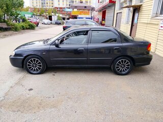 2008 Kia Spectra I Рестайлинг 2, чёрный, 285000 рублей, вид 4