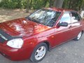 2008 Lada (ВАЗ) Priora I, красный, 375000 рублей