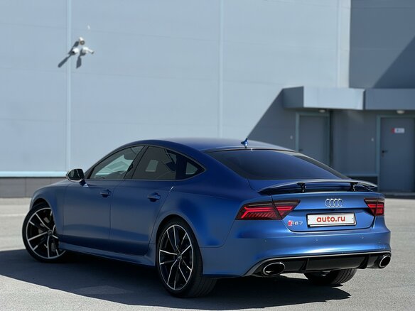 2016 Audi RS 7 performance I (4G) Рестайлинг, синий - вид 1