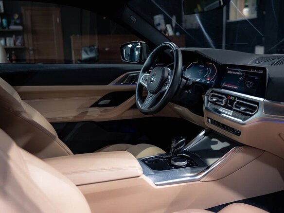 2021 BMW 4 серии M440i xDrive G22, G23, G26, чёрный, 6200000 рублей - вид 10