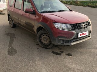 2021 Lada (ВАЗ) Largus Cross I Рестайлинг, красный, 1400000 рублей, вид 2